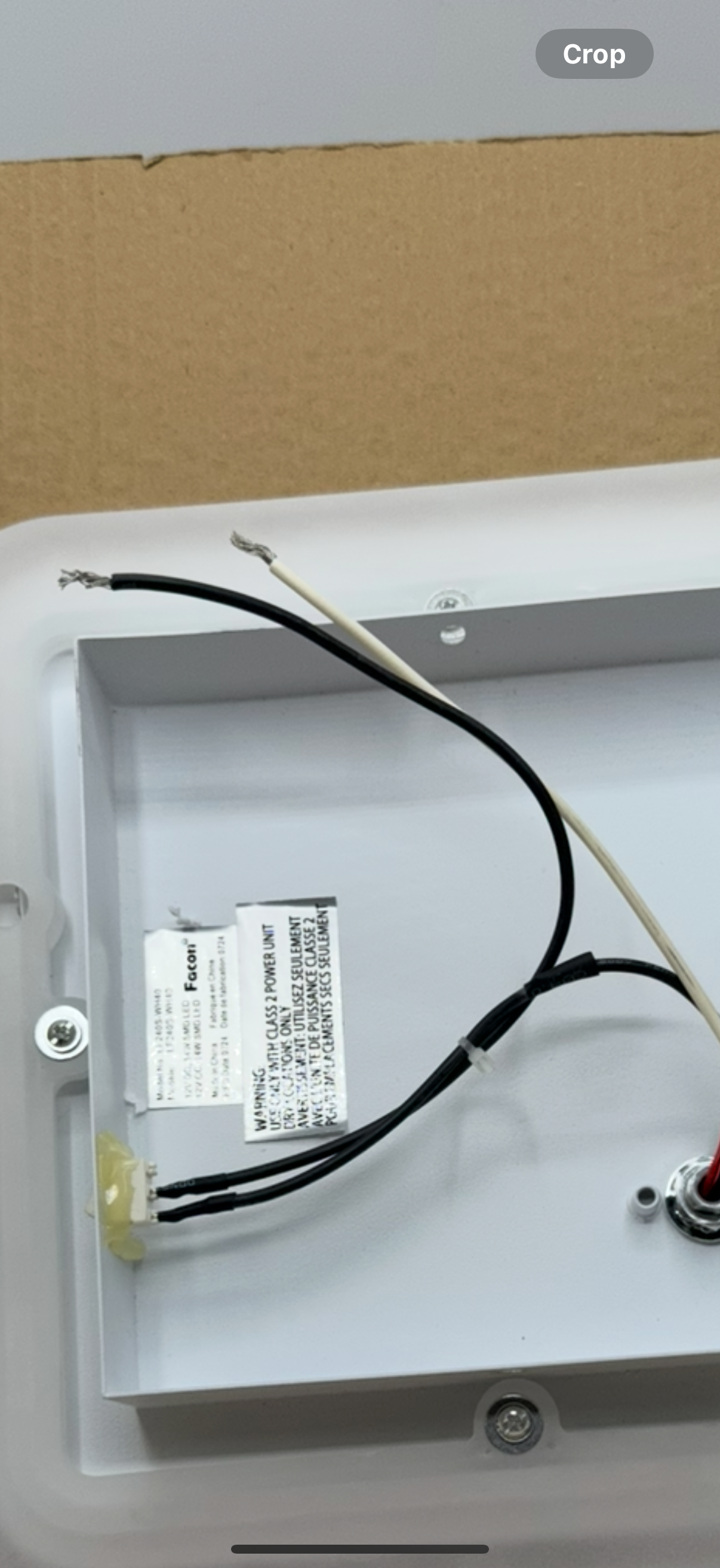 Facon 9 RV LED Acrylic Dual Square Flush Mount Lamp with Switch Metal Surface Mounted 4000K Cool White 