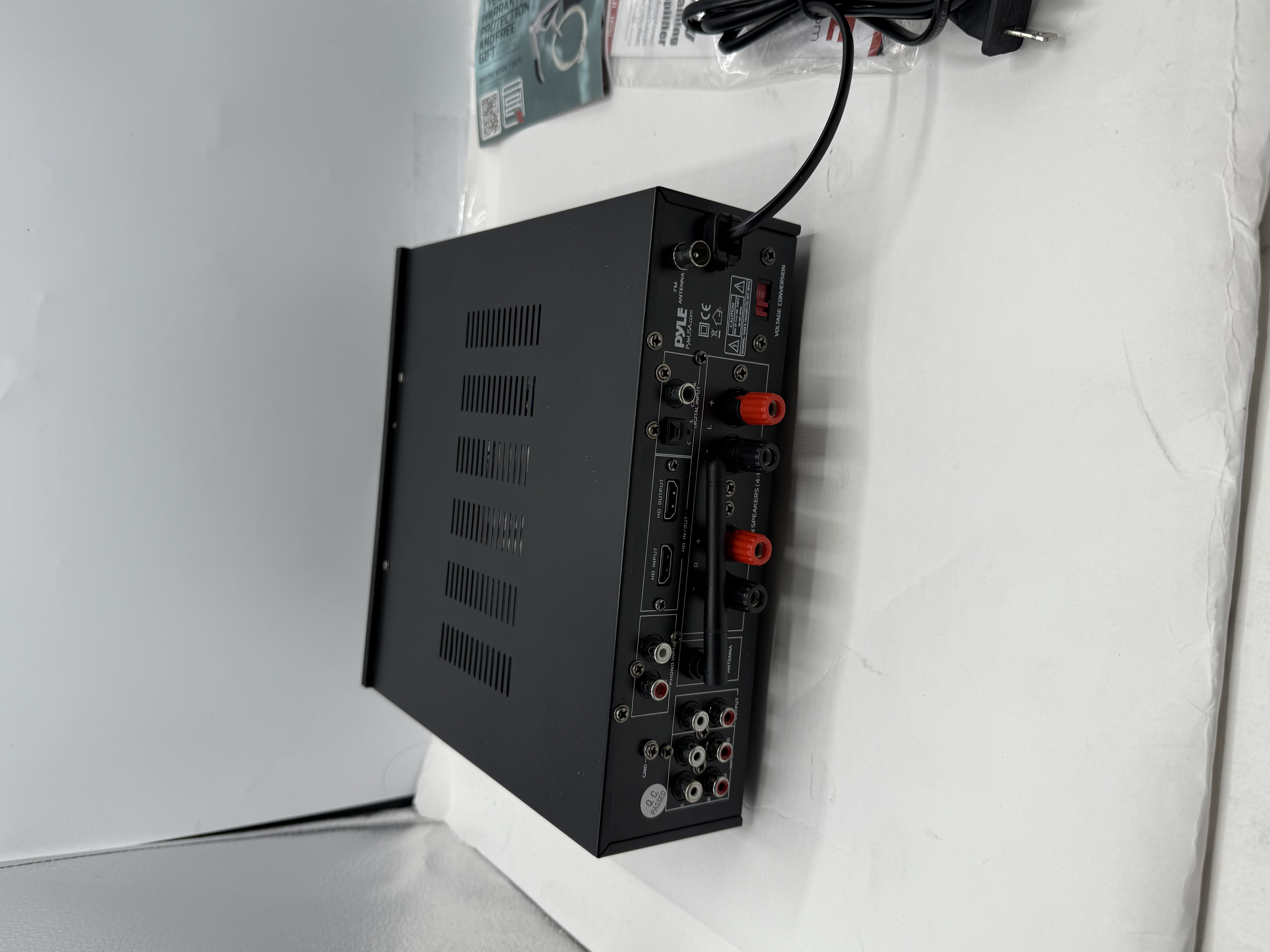 Pyle Wireless Bluetooth Home Stereo Amplifier - Multi-Channel 200W PDA9HBU