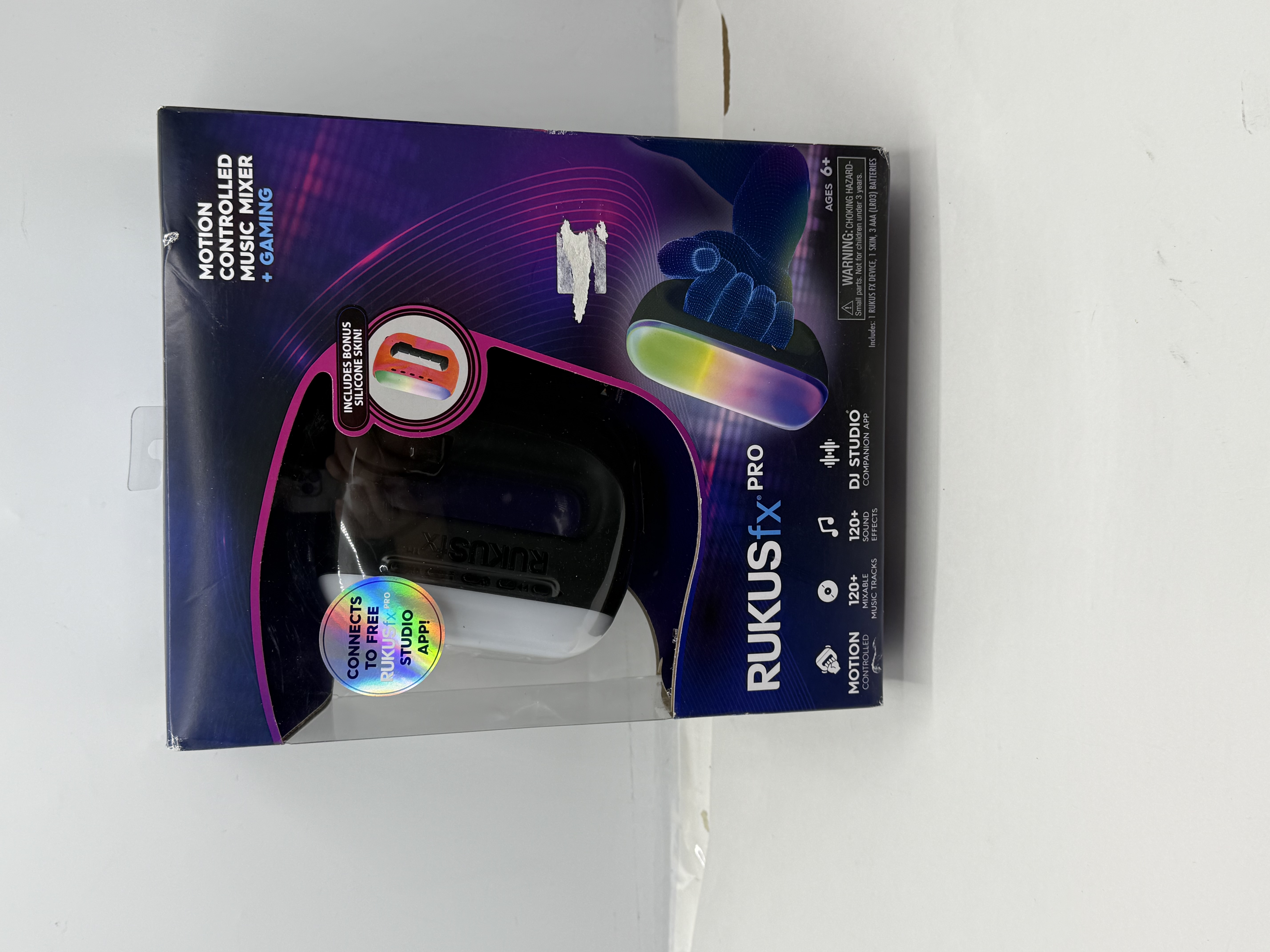 RUKUSfx Pro Motion Controlled Music Mixer Plus Gaming Bonus Skin