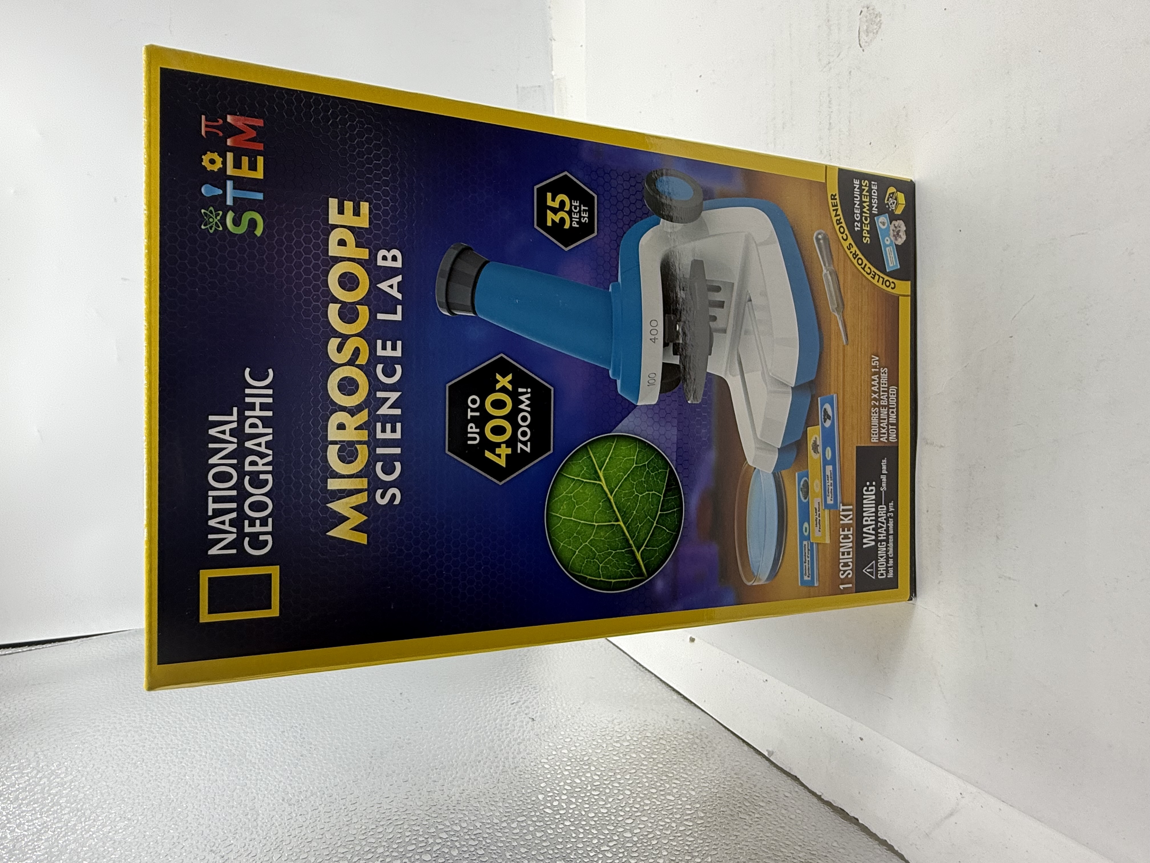 NATIONAL GEOGRAPHIC Microscope for Kids, 400x 