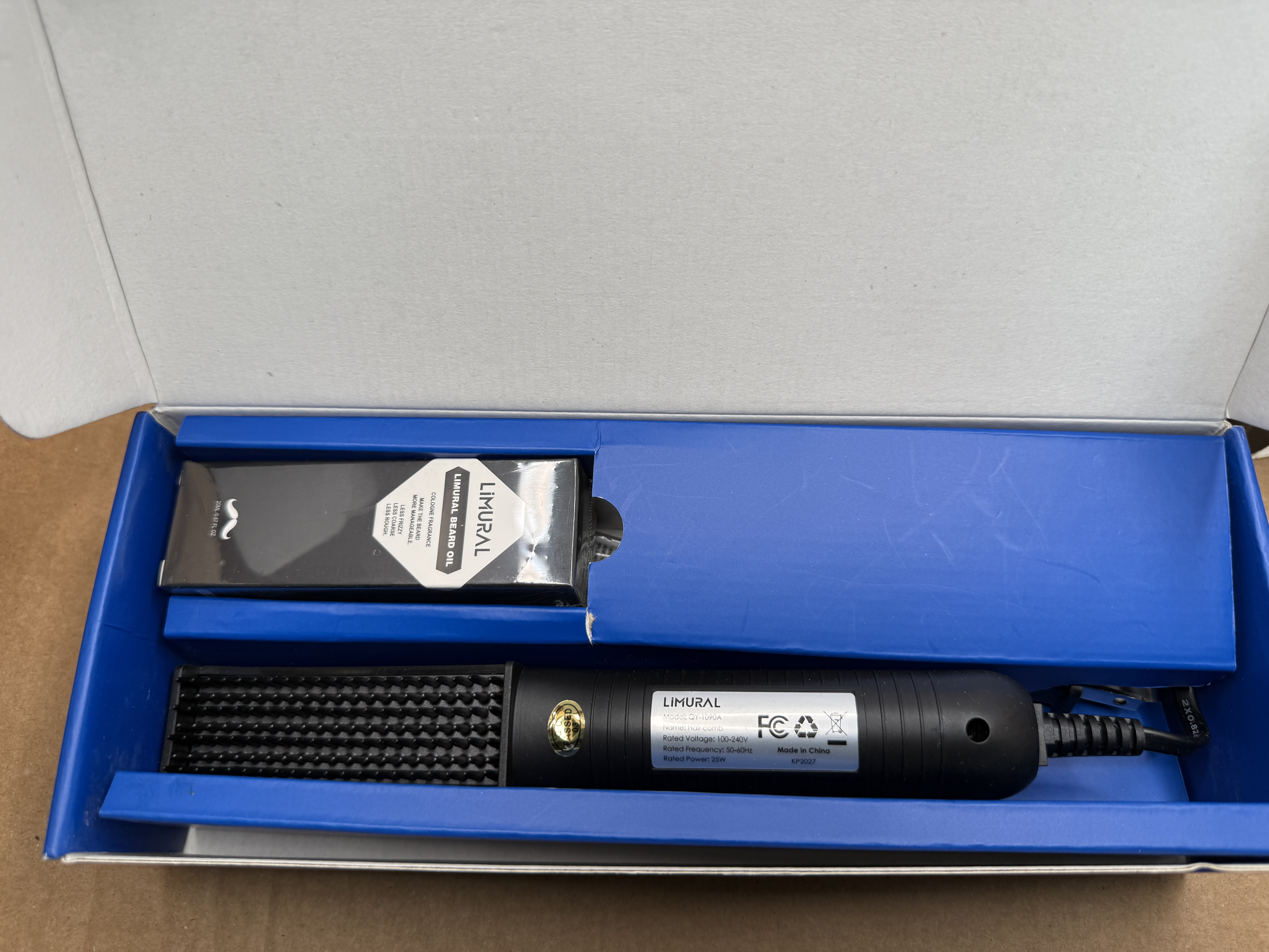 Limural Beard Straightener Dominant Grooming for Men, for Home & Travel