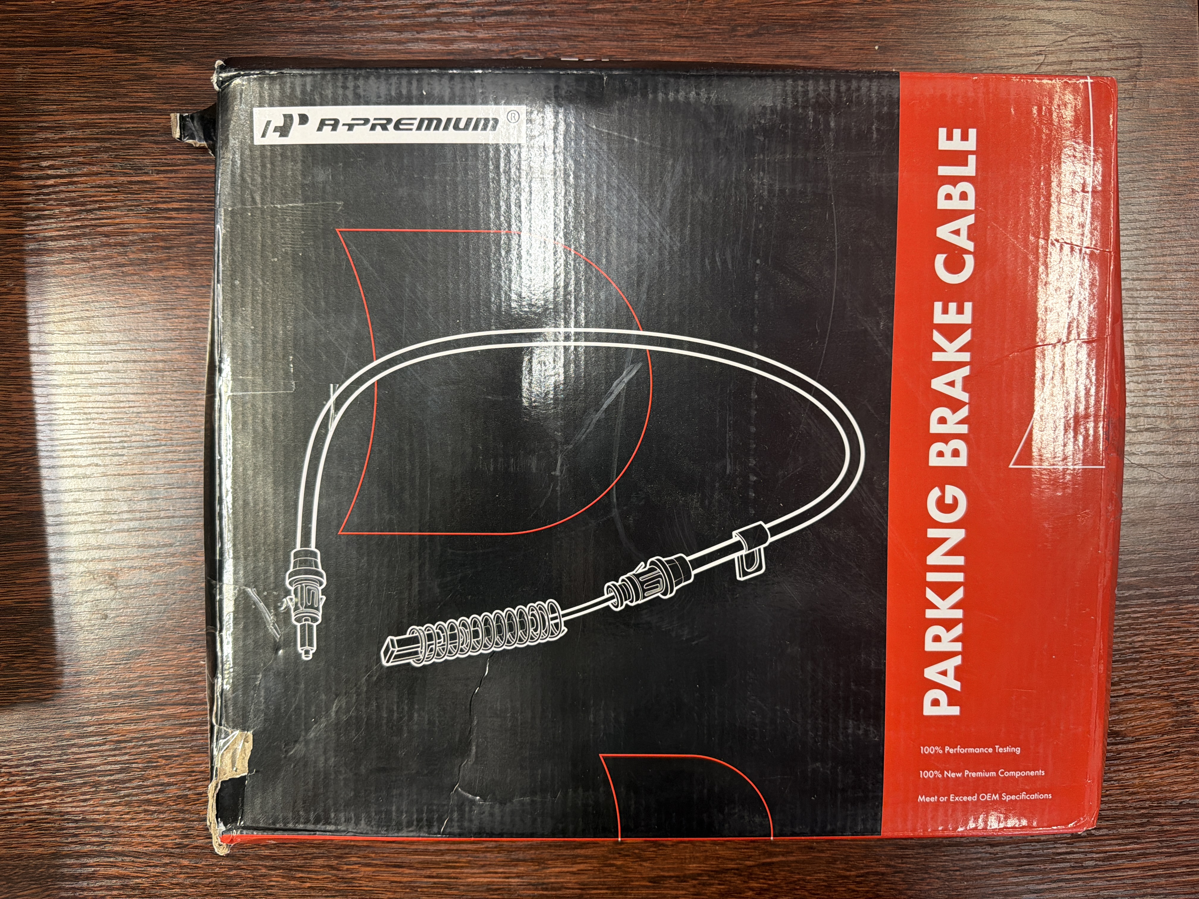 A-Premium Rear Parking Brake Cable Set L+R Chevy S10 Blazer GMC Sonoma Jimmy ZR2 4WD