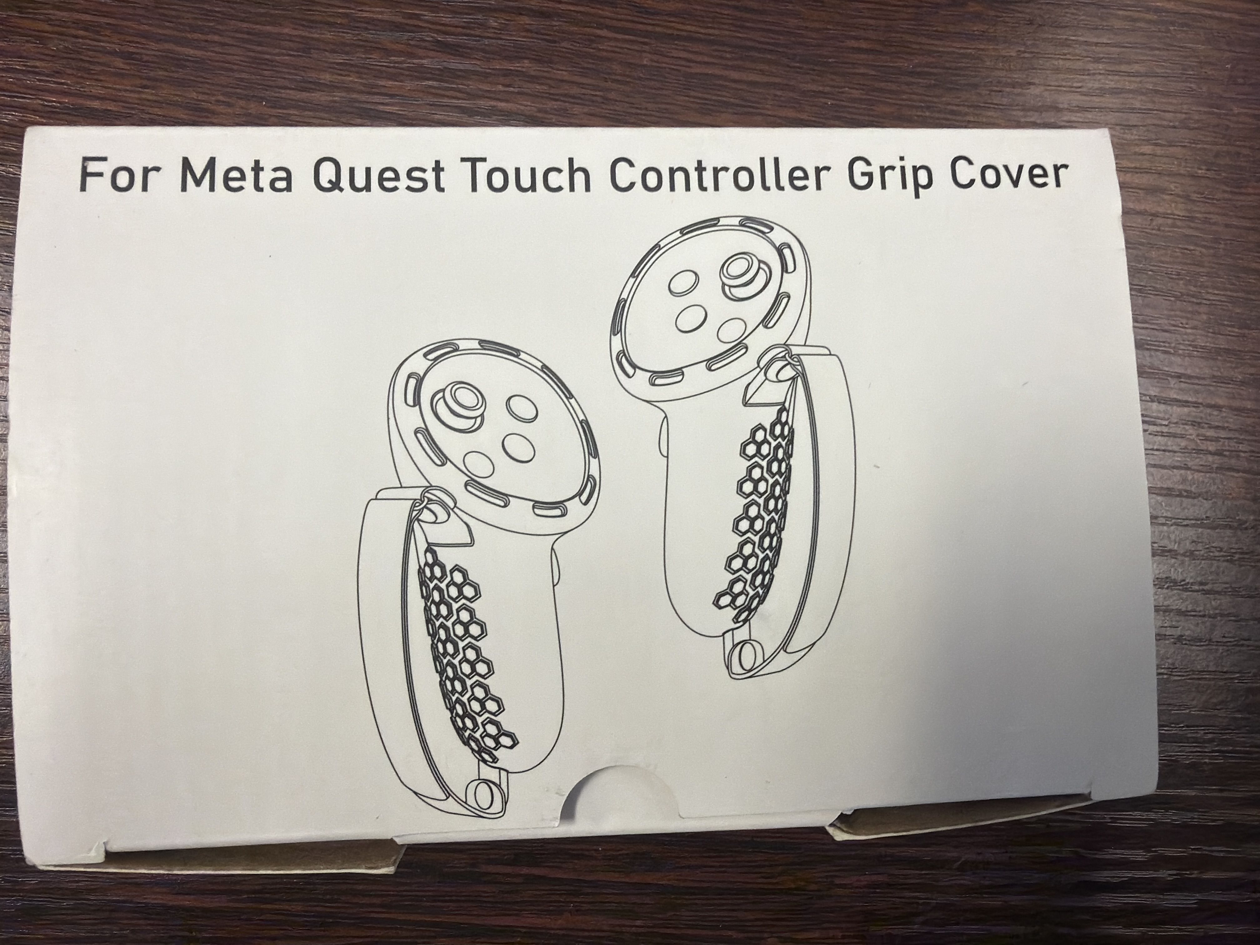 AMZDM Upgraded Controller Grip for Meta Quest 2 Grips Cover for VR Oculus Touch Controllers Covers Protector with Joystick Covers 1Pair Black & Gray : Video Games