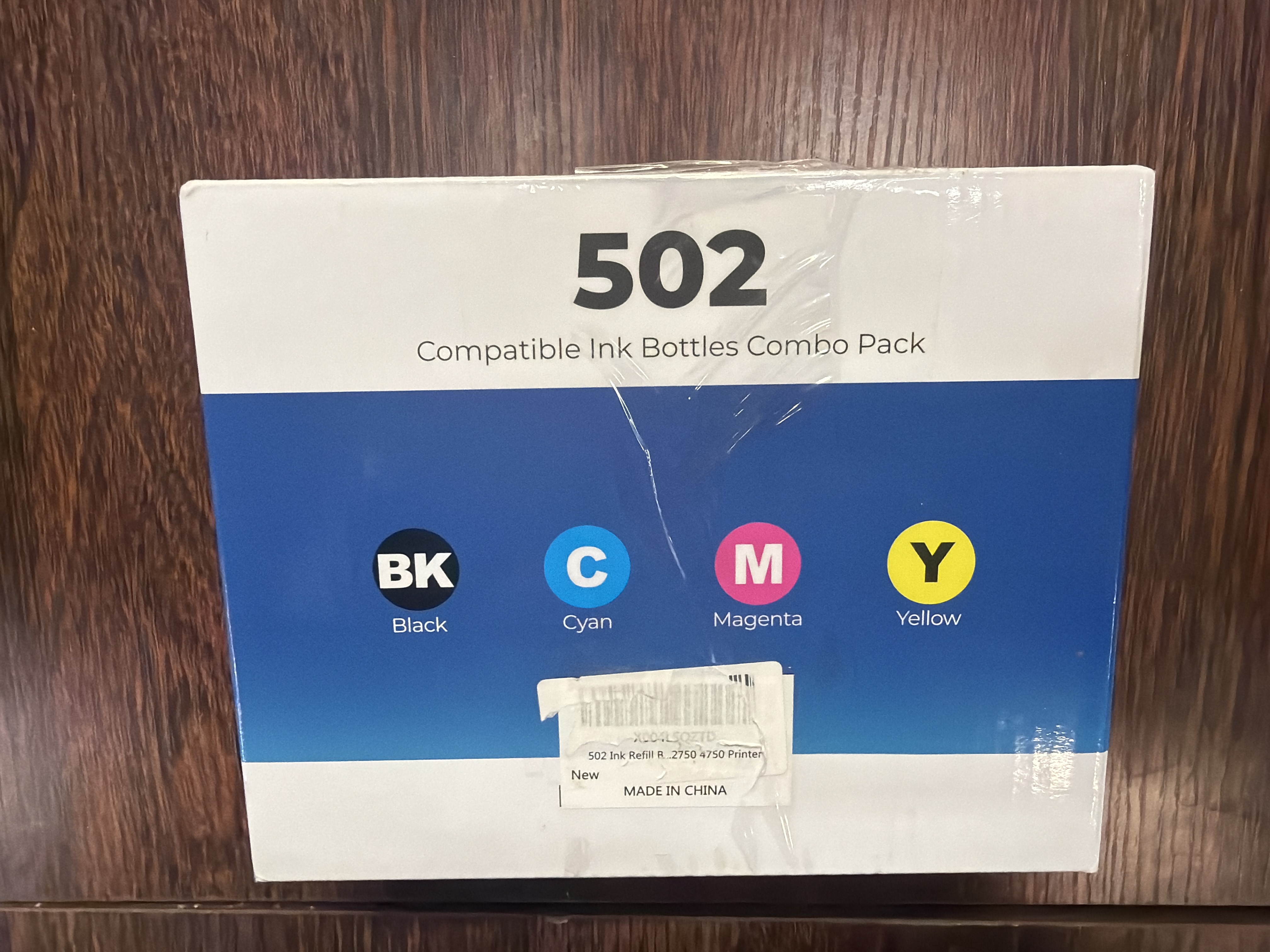 Compatible Ink Bottle Replacement for Epson 502