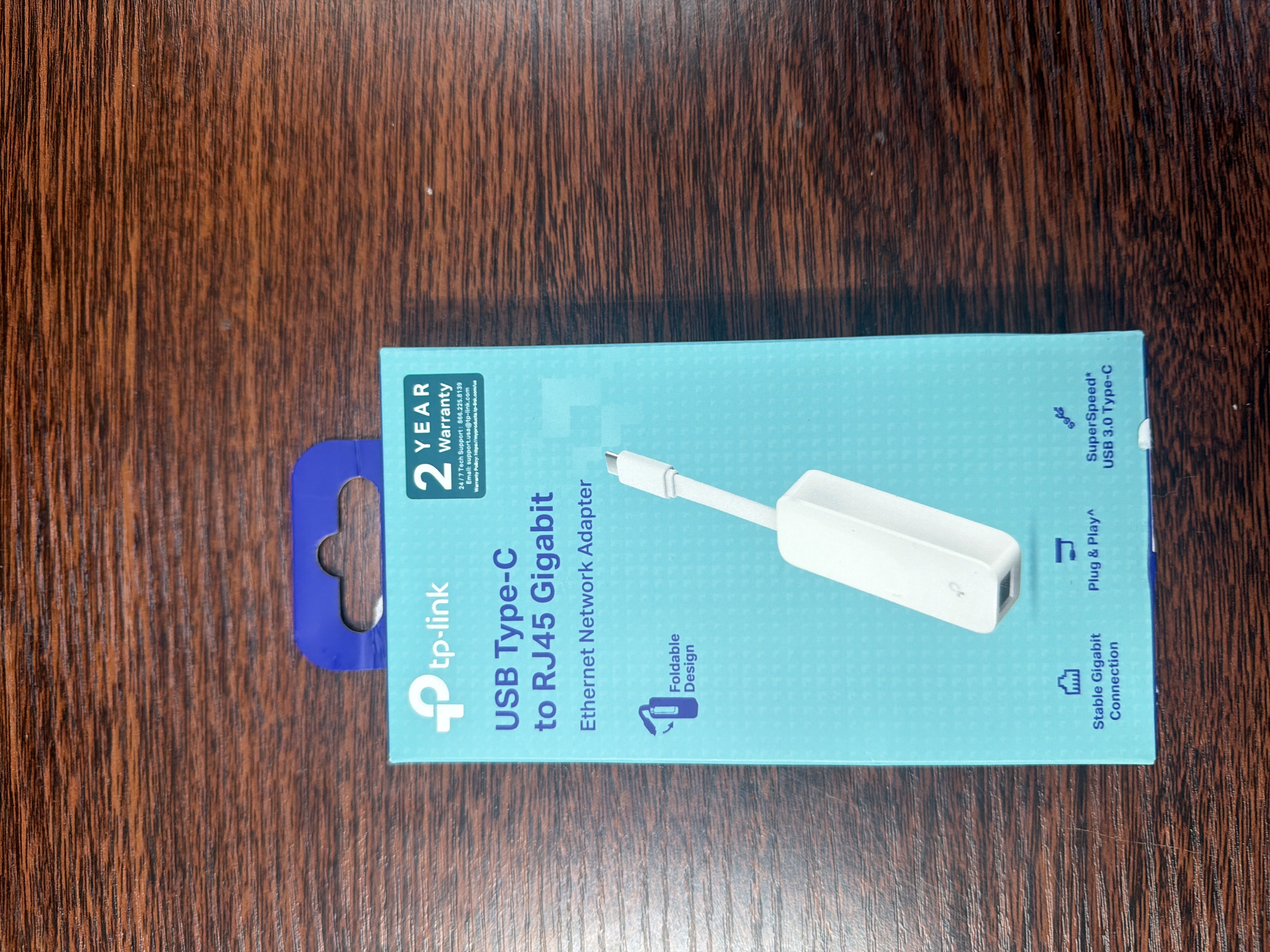 TP-Link UE300C USB Type-C to RJ45 Gigabit Ethernet LAN Network Adapter