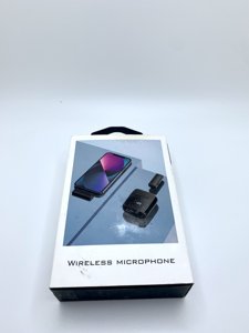 2 Pack Wireless Lavalier Microphone for Iphone Ipad with Charging Case photo 2