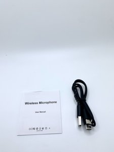 2 Pack Wireless Lavalier Microphone for Iphone Ipad with Charging Case photo 5