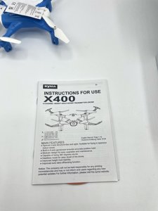 SYMA X400 Mini Drone with 1080P FPV Camera, Blue photo 7