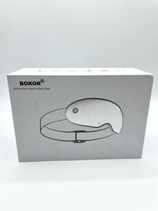BOKOR Eye Massager Mask for Relaxation with Heat, Vibration Modes & Bluetooth
