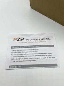 PZ.P 12V 5AMP Battery Charger Smart Marine and Automotive Battery Charger photo 3