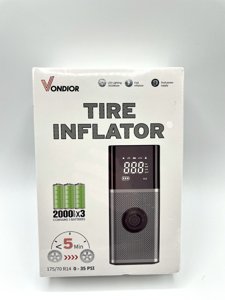 Vondior Portable Air Compressor Tire Inflator With Digital Pressure Gauge 150PSI