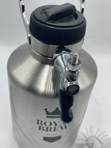 The Original Royal Brew Nitro Cold Brew Coffee Maker - Silver photo 3