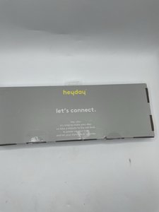 Heyday Black Wireless Keyboard, 2.4ghz USB Receiver, Bluetooth 5.1 - New Sealed photo 2