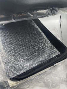 CAR PASS Universal Black Leather Lace Car Seat Covers Full Set photo 6