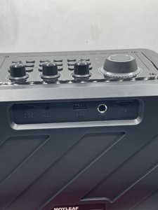 MOYLEAF Karaoke Machine Bluetooth Karaoke Speaker for Adults & Kids - Black photo 5