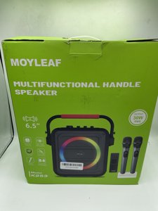 MOYLEAF Karaoke Machine Bluetooth Karaoke Speaker for Adults & Kids - Black