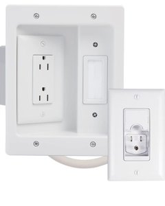 Legrand Pro In-Wall TV Power and Cable Management Kit photo 8