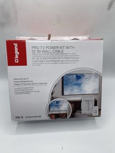 Legrand Pro In-Wall TV Power and Cable Management Kit