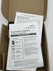 ARRIS SURFboard SB6183 DOCSIS 3.0 Cable Modem - White photo 6