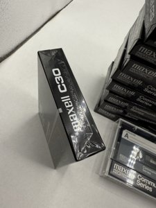 Maxell Professional Industrial Communicator Series C30 Cassettes, 10 Pack - Read photo 3