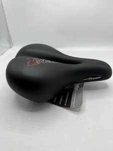 Soft Cushioned Bike Seat Velo Plush Gel Elasto Bicycle Saddle, MTB Road Peloton