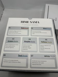 Hime Sama LED Face Mask -7 Color LED Mask for Face and Neck Skin Care photo 6