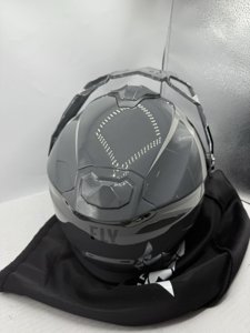 Fly Racing Trekker Helmet (Black/Grey, X-Small) photo 4