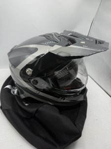 Fly Racing Trekker Helmet (Black/Grey, X-Small) photo 2