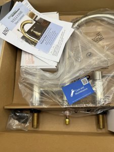 Kingston Brass KS8278DLBS Two-Handle Bridge Kitchen Faucet W/Brass Side Sprayer photo 4