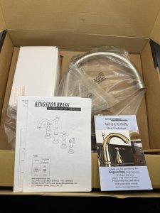 Kingston Brass KS8278DLBS Two-Handle Bridge Kitchen Faucet W/Brass Side Sprayer photo 7