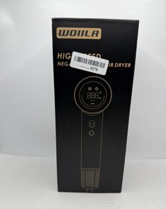 WOIILA ZCY883 High Speed Ionic Hair Dryer Low Noise Silver - Read