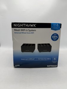 NETGEAR Whole Home Nighthawk Mesh Wifi 6 System Router AX3000 MK72