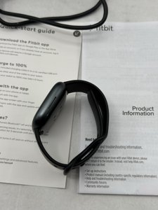 Fitbit Versa 4 Fitness Smartwatch - Graphite & Black Infinity Band photo 4