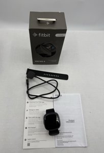Fitbit Versa 4 Fitness Smartwatch - Graphite & Black Infinity Band photo 6