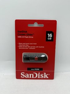SanDisk 16GB Cruzer Glide USB 2.0 Flash Drive Compatible for Windows or Mac