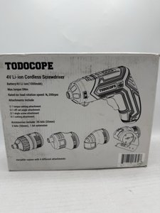 4 in 1 Electric Screwdriver Cordless 4V MAX 1500mAh Li-ion Cordless Screwdriver photo 5