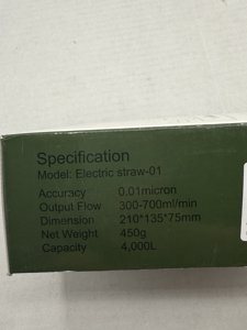 CaredWater Electric Portable Water Filter Purifier photo 8