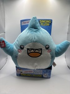 LankyBox Thicc Shark 11" Plush with Sound - New in Package