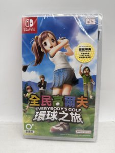 Everybody's Golf World (HK, Chinese 中文) Nintendo Switch - New Sealed