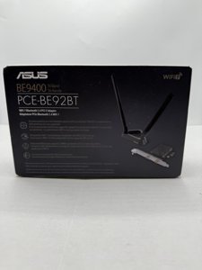 ASUS PCE-BE92BT WiFi 7 PCI-E Adapter With 2 External Antennas photo 2