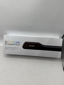 DAILYLIFE Hair Straightener, Straightening Brush with Oil-Infused, Ionic Straigh photo 2