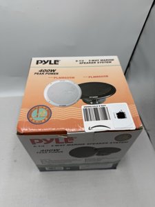 6.5 Inch Dual Marine Speakers - 2 Way Waterproof and Weather Resistant Outdoor photo 2