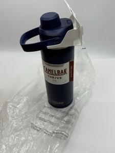 CamelBak Thrive Chug Water Bottle 20oz - Insulated Stainless Steel, Navy Blue photo 2