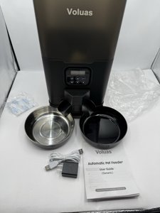 Voluas Automatic Cat Feeders for Two Cats, Double Pet Feeder - Read Description photo 2