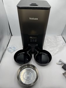 Voluas Automatic Cat Feeders for Two Cats, Double Pet Feeder - Read Description photo 3