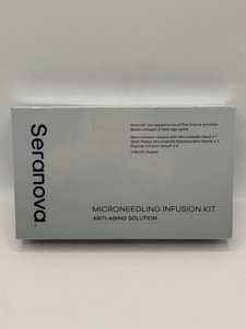 Seranova Microneedling Infusion Kit Anti Aging Solution 2 Month Supply - Sealed