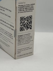 One Touch  Ultra Blue Test Stripa, 100 CT exp  05/31/2026 photo 4