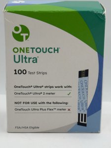 One Touch  Ultra Blue Test Stripa, 100 CT exp  05/31/2026