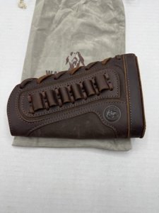 WAYNE'S DOG Canvas Leather Recoil Reducing Pad Stock .308 .30-06 .44MAG .45-70 photo 2