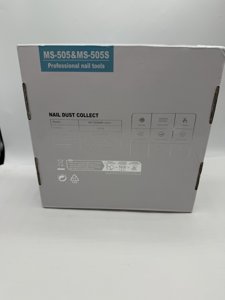 Nail Dust Collector MS-505 Professional Nail Tools, Pink photo 7